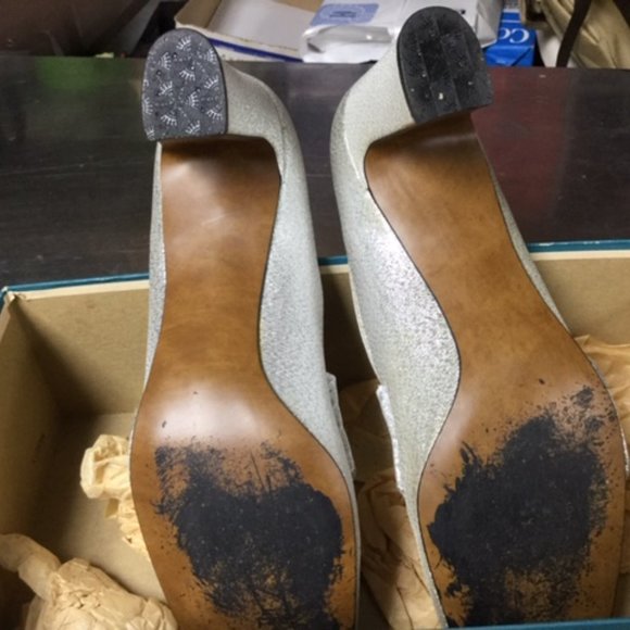 Vintage silver shoes - Picture 5 of 5